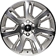 ALY04738U10N Jante Aluminum Silver Wheel - 22 in. X 9 in., 6 x 5.5 in. Bolt Pattern, Sold Individually