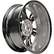ALY04738U10N Jante Aluminum Silver Wheel - 22 in. X 9 in., 6 x 5.5 in. Bolt Pattern, Sold Individually