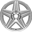 ALY05187U20N Jante Aluminum Silver Wheel - 17 in. X 6.5 in., 5 x 115 mm Bolt Pattern, Sold Individually