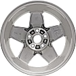 ALY05187U20N Jante Aluminum Silver Wheel - 17 in. X 6.5 in., 5 x 115 mm Bolt Pattern, Sold Individually