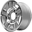 ALY05298U10N Jante Aluminum Gray Wheel - 17 in. X 7.5 in., 8 x 6.5 in. Bolt Pattern, Sold Individually