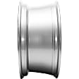 ALY05298U10N Jante Aluminum Gray Wheel - 17 in. X 7.5 in., 8 x 6.5 in. Bolt Pattern, Sold Individually