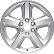 ALY05308U20N Jante Aluminum Silver Wheel - 20 in. X 8.5 in., 6 x 5.5 in. Bolt Pattern, Sold Individually
