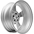 2009 Chevrolet Malibu - Aluminum Silver Wheel, 17 in. x 7 in., 5 x 110 mm Bolt Pattern