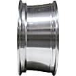ALY05502U80N Jante Aluminum Polished Wheel - 18 in. X 8 in., 8 x 180 mm Bolt Pattern, Sold Individually