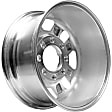 ALY05502U80N Jante Aluminum Polished Wheel - 18 in. X 8 in., 8 x 180 mm Bolt Pattern, Sold Individually