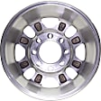 ALY05502U80N Jante Aluminum Polished Wheel - 18 in. X 8 in., 8 x 180 mm Bolt Pattern, Sold Individually