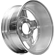 ALY05503U80N Jante Aluminum Polished Wheel - 20 in. X 8.5 in., 8 x 180 mm Bolt Pattern, Sold Individually
