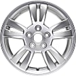 ALY05523U20N Jante Aluminum Silver Wheel - 15 in. X 6 in., 5 x 105 mm Bolt Pattern, Sold Individually