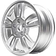 ALY05523U20N Jante Aluminum Silver Wheel - 15 in. X 6 in., 5 x 105 mm Bolt Pattern, Sold Individually