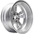ALY05523U20N Jante Aluminum Silver Wheel - 15 in. X 6 in., 5 x 105 mm Bolt Pattern, Sold Individually