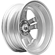 ALY05556U20N Jante Aluminum Silver Wheel - 15 in. X 6 in., 4 x 100 mm Bolt Pattern, Sold Individually
