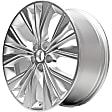 2019 Chevrolet Impala - Aluminum Silver Wheel, OE: 9599035; AAHU, 20 in. x 8.5 in., 5 x 120 mm Bolt Pattern