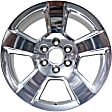 ALY05652U80N Jante Aluminum Polished Wheel - 20 in. X 9 in., 6 x 5.5 in. Bolt Pattern, Sold Individually