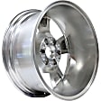 ALY05652U80N Jante Aluminum Polished Wheel - 20 in. X 9 in., 6 x 5.5 in. Bolt Pattern, Sold Individually