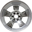 ALY05652U80N Jante Aluminum Polished Wheel - 20 in. X 9 in., 6 x 5.5 in. Bolt Pattern, Sold Individually