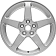 2006 Pontiac G6 - Aluminum Silver Wheel, 17 in. x 7 in., 5 x 110 mm Bolt Pattern