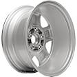 ALY09038U20N Jante Aluminum Silver Wheel - 16 in. X 7 in., 5 x 4.5 in. Bolt Pattern, Sold Individually