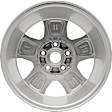 ALY09038U20N Jante Aluminum Silver Wheel - 16 in. X 7 in., 5 x 4.5 in. Bolt Pattern, Sold Individually