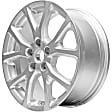 ALY09130U20N Jante Aluminum Silver Wheel - 17 in. X 7 in., 5 x 110 mm Bolt Pattern, Sold Individually