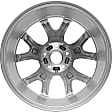 ALY09130U20N Jante Aluminum Silver Wheel - 17 in. X 7 in., 5 x 110 mm Bolt Pattern, Sold Individually