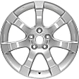 ALY62475U20N Jante Aluminum Silver Wheel - 18 in. X 7.5 in., 5 x 4.5 in. Bolt Pattern, Sold Individually
