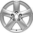ALY62538U20N Jante Aluminum Silver Wheel - 16 in. X 6.5 in., 5 x 4.5 in. Bolt Pattern, Sold Individually