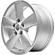 ALY62538U20N Jante Aluminum Silver Wheel - 16 in. X 6.5 in., 5 x 4.5 in. Bolt Pattern, Sold Individually