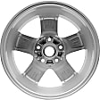 ALY62538U20N Jante Aluminum Silver Wheel - 16 in. X 6.5 in., 5 x 4.5 in. Bolt Pattern, Sold Individually