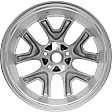 ALY62561U20N Jante Aluminum Silver Wheel - 18 in. X 7 in., 5 x 4.5 in. Bolt Pattern, Sold Individually