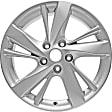 2013 Nissan Altima - Aluminum Silver Wheel, 17 in. x 7.5 in., 5 x 4.5 in. Bolt Pattern