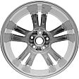 ALY62594U20N Jante Aluminum Silver Wheel - 18 in. X 7.5 in., 5 x 4.5 in. Bolt Pattern, Sold Individually