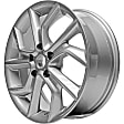 ALY62600U20N Jante Aluminum Silver Wheel - 17 in. X 6.5 in., 5 x 4.5 in. Bolt Pattern, Sold Individually