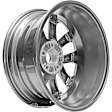 ALY62719U30N Jante Aluminum Charcoal Wheel - 17 in. X 7.5 in., 5 x 4.5 in. Bolt Pattern, Sold Individually