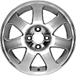 ALY63793U10N Jante Aluminum Silver Wheel - 15 in. X 6 in., Sold Individually