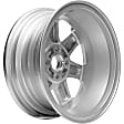 ALY63793U10N Jante Aluminum Silver Wheel - 15 in. X 6 in., Sold Individually
