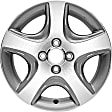 ALY63868U35N Jante Aluminum Gray Wheel - 15 in. X 6 in., 4 x 100 mm Bolt Pattern, Sold Individually