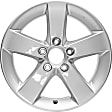 2009 Honda Civic - Aluminum Silver Wheel, Coupe, 16 in. x 6.5 in., 5 x 4.5 in. Bolt Pattern