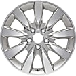 ALY63919U10N Jante Aluminum Silver Wheel - 17 in. X 6.5 in., 5 x 4.5 in. Bolt Pattern, Sold Individually