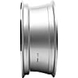 ALY63919U10N Jante Aluminum Silver Wheel - 17 in. X 6.5 in., 5 x 4.5 in. Bolt Pattern, Sold Individually