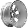 2008 Honda Accord - Aluminum Silver Wheel, Sedan, 17 in. x 7.5 in., 5 x 115 mm Bolt Pattern