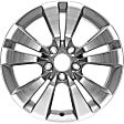 2008 Honda Accord - Aluminum Silver Wheel, Sedan, 17 in. x 7.5 in., 5 x 115 mm Bolt Pattern