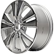 2008 Honda Accord - Aluminum Silver Wheel, Sedan, 17 in. x 7.5 in., 5 x 115 mm Bolt Pattern