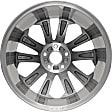 ALY64048U35N Aluminum Gray Wheel, 18 in. X 8 in., 5 x 4.5 in. Bolt Pattern