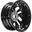 ALY64054U45N Jante Aluminum Painted Black Wheel - 16 in. X 6.5 in., 5 x 4.5 in. Bolt Pattern, Sold Individually