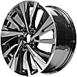 ALY64081U45N Jante Aluminum Painted Black Wheel - 18 in. X 8 in., 5 x 4.5 in. Bolt Pattern, Sold Individually