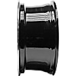 ALY64081U45N Jante Aluminum Painted Black Wheel - 18 in. X 8 in., 5 x 4.5 in. Bolt Pattern, Sold Individually