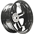 ALY64083U45N Jante Aluminum Painted Black Wheel - 19 in. X 8 in., 5 x 4.5 in. Bolt Pattern, Sold Individually