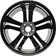ALY64083U45N Jante Aluminum Painted Black Wheel - 19 in. X 8 in., 5 x 4.5 in. Bolt Pattern, Sold Individually