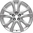 ALY64958U20N Jante Aluminum Silver Wheel - 19 in. X 7.5 in., 5 x 114 mm Bolt Pattern, Sold Individually